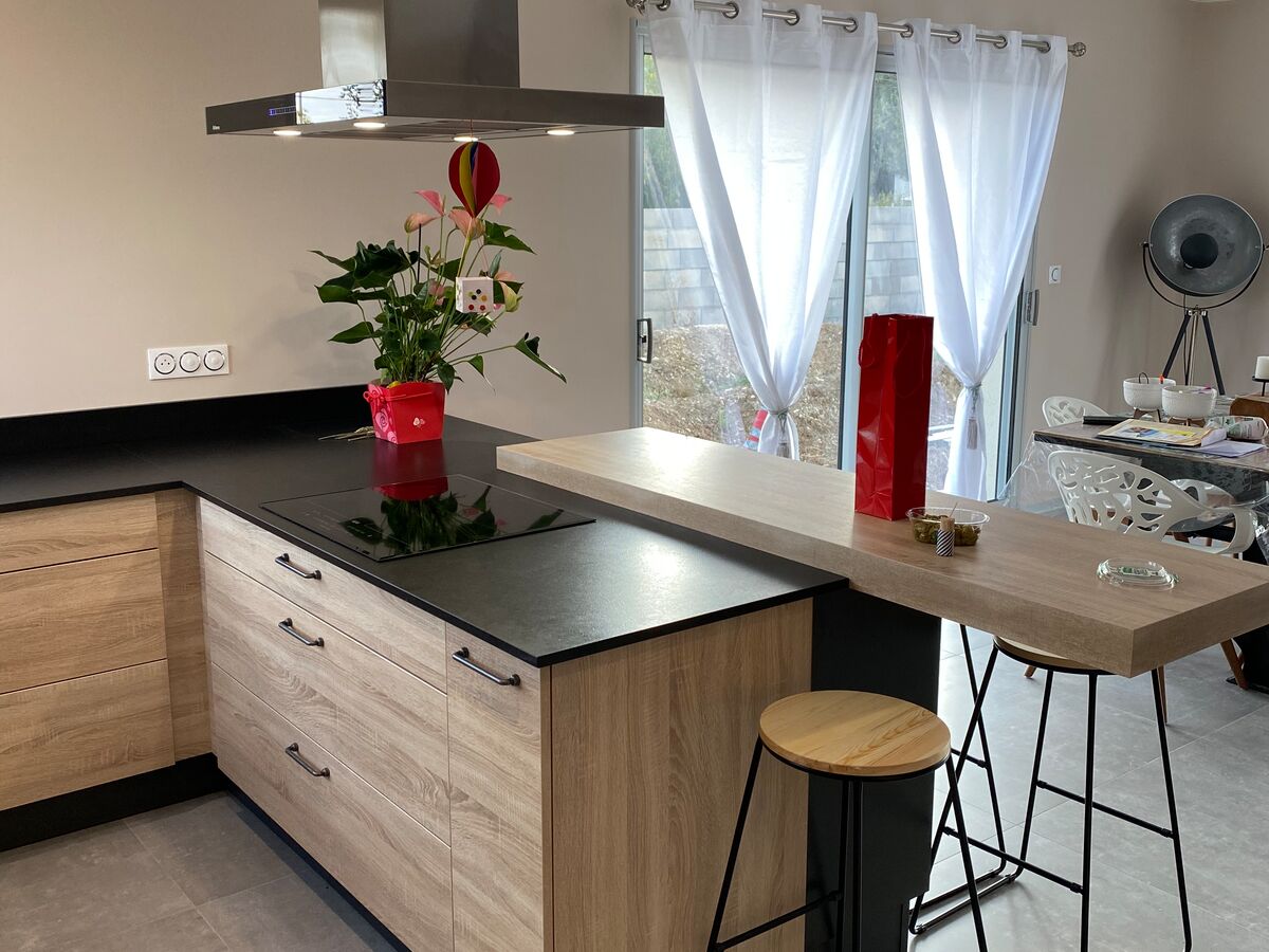 Cuisine avant-après sur mesure Trend Chêne Timber