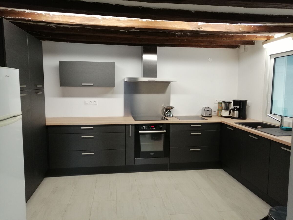 Rénovation cuisine équipée sur mesure Vista Métal Brossé