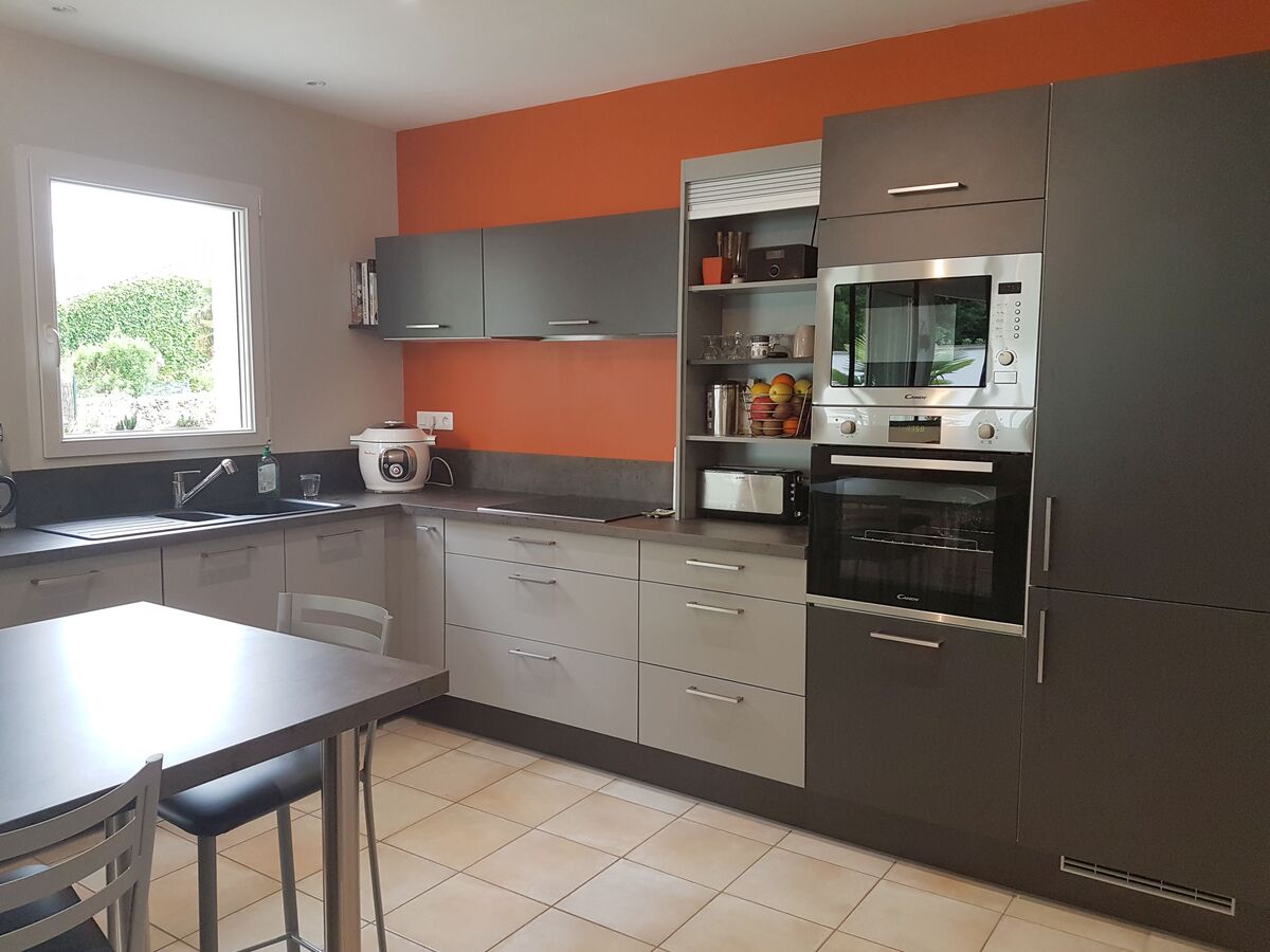 Rénovation cuisine équipée sur mesure Vega prems Gris minéral