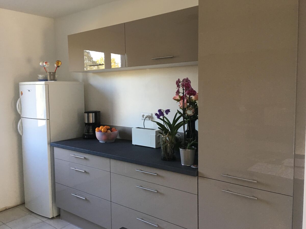 Rénovation cuisine équipée sur mesure Petilla Grege Majestic Brillant