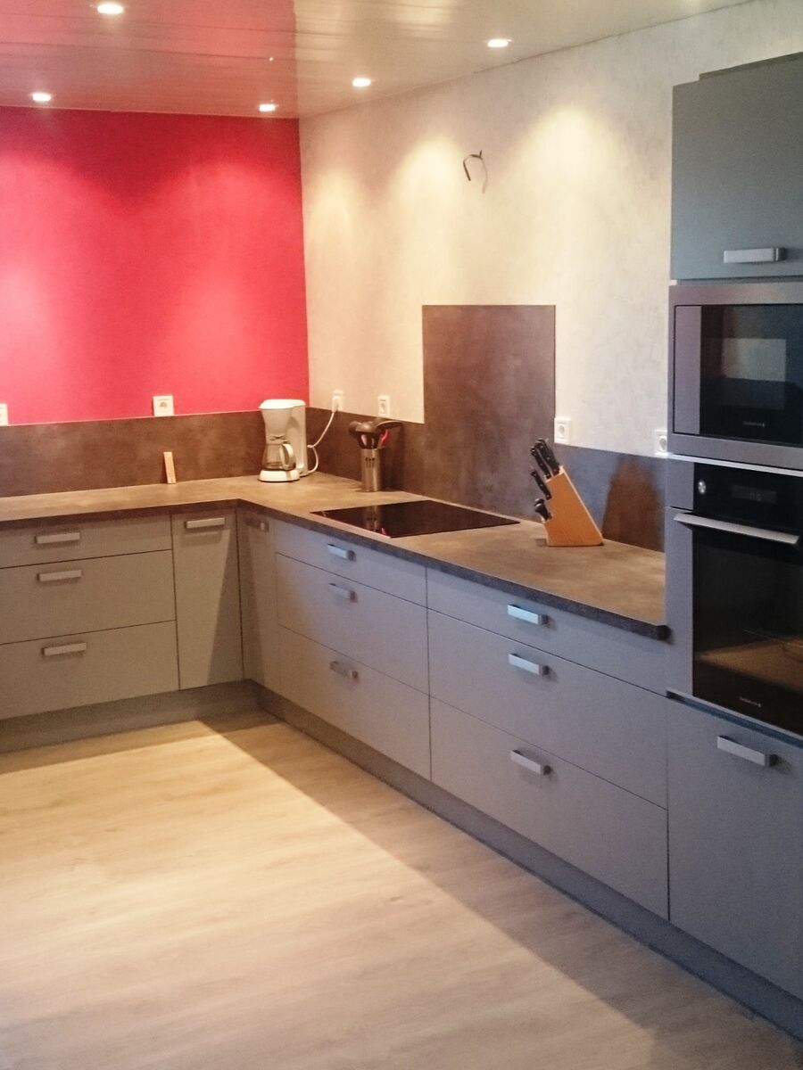 Cuisine équipée sur mesure Trend + Gris minéral