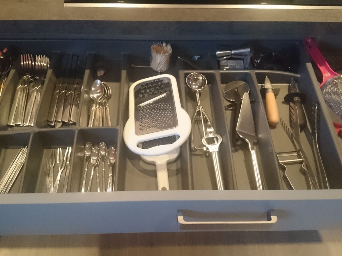 Cuisine avant-après sur mesure Trend + Gris minéral