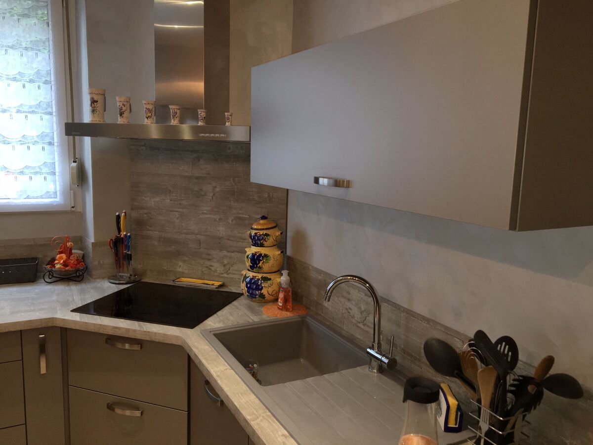 Cuisine avant-après sur mesure Trend + Gris minéral