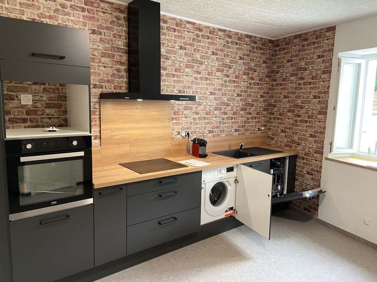 Cuisine avant-apres sur mesure Véga Prem's Ombre