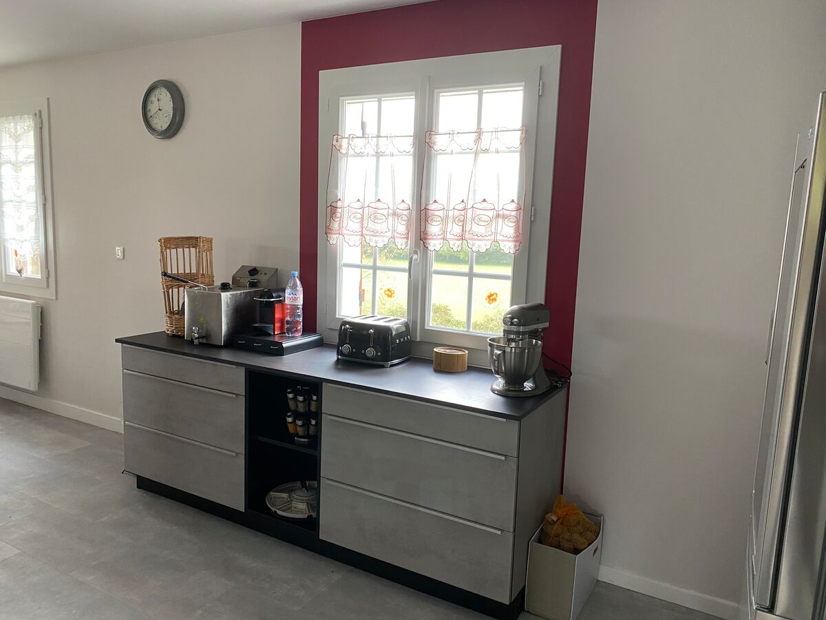 Cuisine avant-après sur mesure Trend Béton Clair