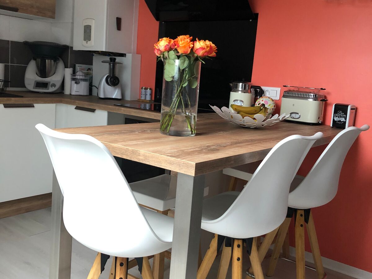 Rénovation cuisine équipée sur mesure VEGA Blanc & Hipster Wood