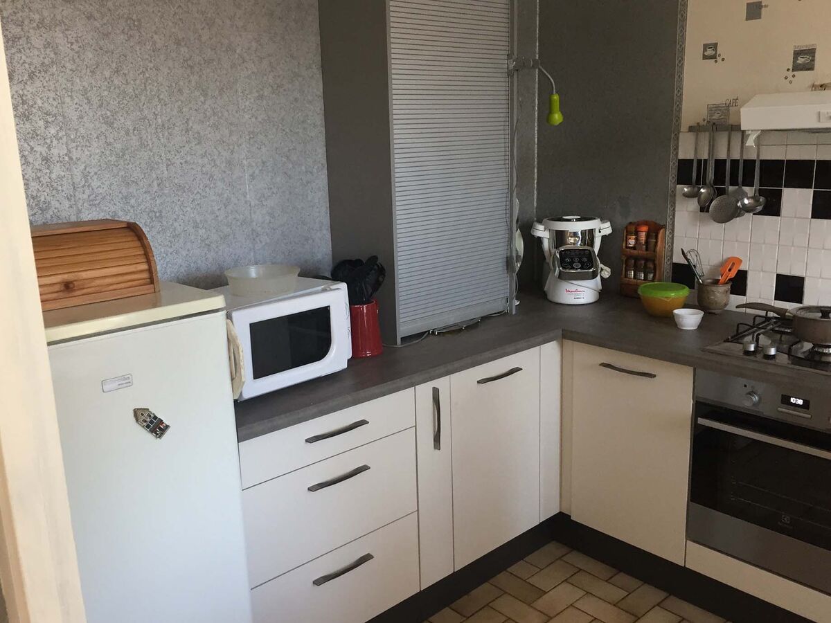 Cuisine avant-après sur mesure Vega Prem's Blanc