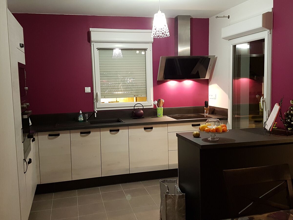 Cuisine avant-après sur mesure Vega + Artic wood