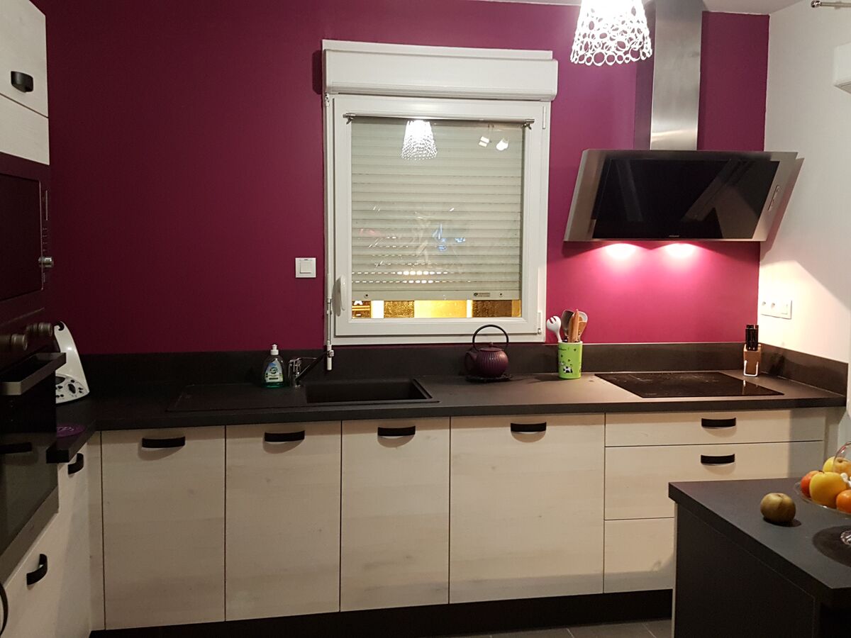 Cuisine avant-après sur mesure Vega + Artic wood