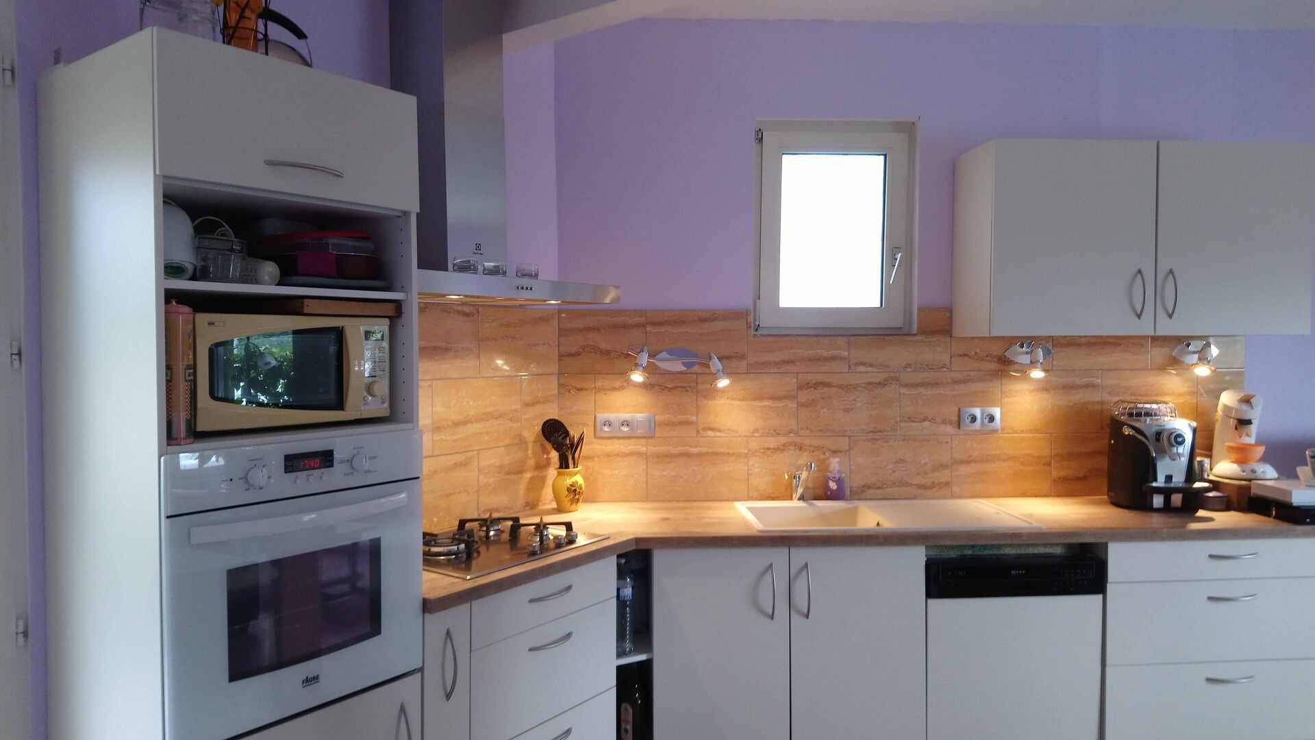 Cuisine équipée sur mesure Vega Pannacotta Mat