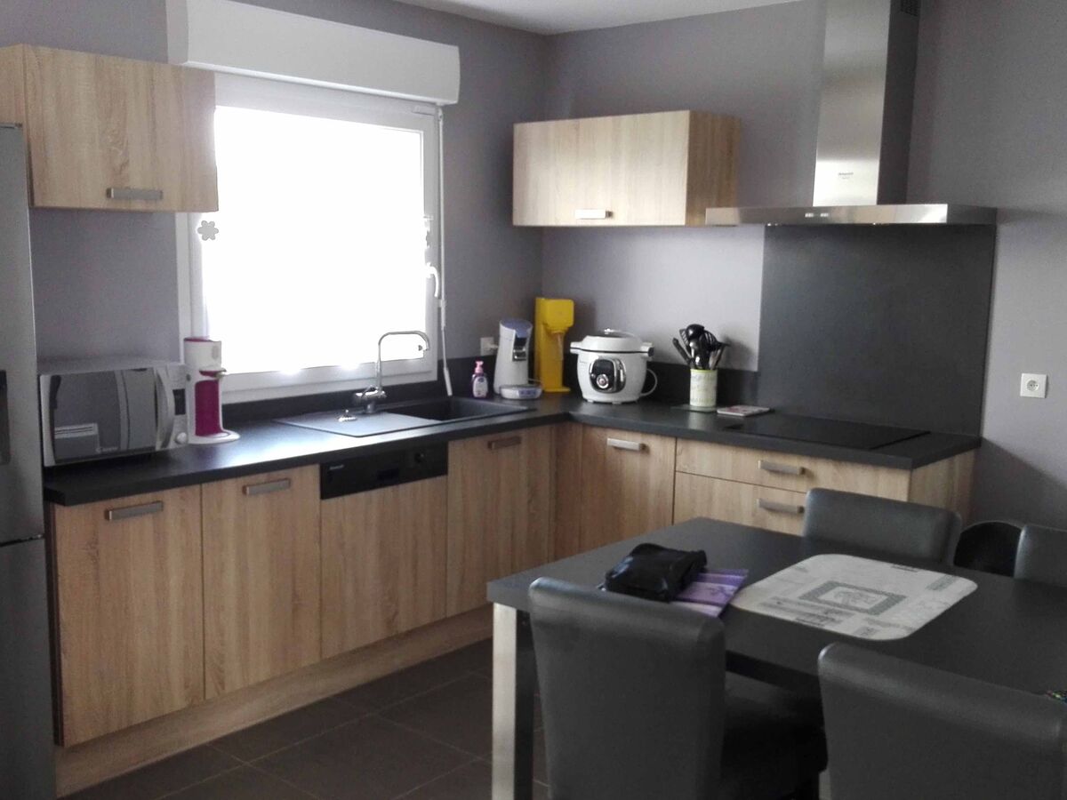 Rénovation cuisine sur mesure Vega + Chêne timber