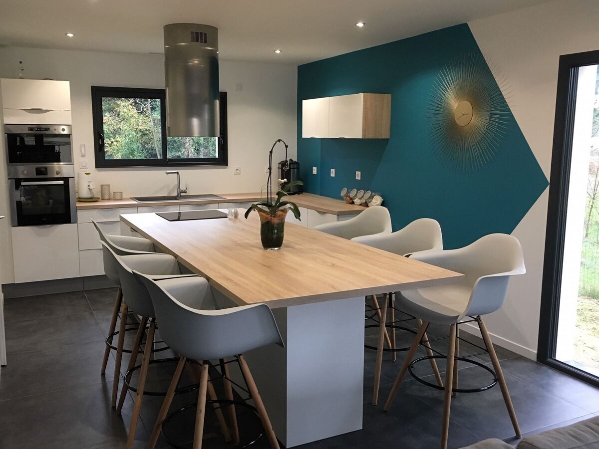 Cuisine équipée sur mesure Pétilla Blanc Brillant