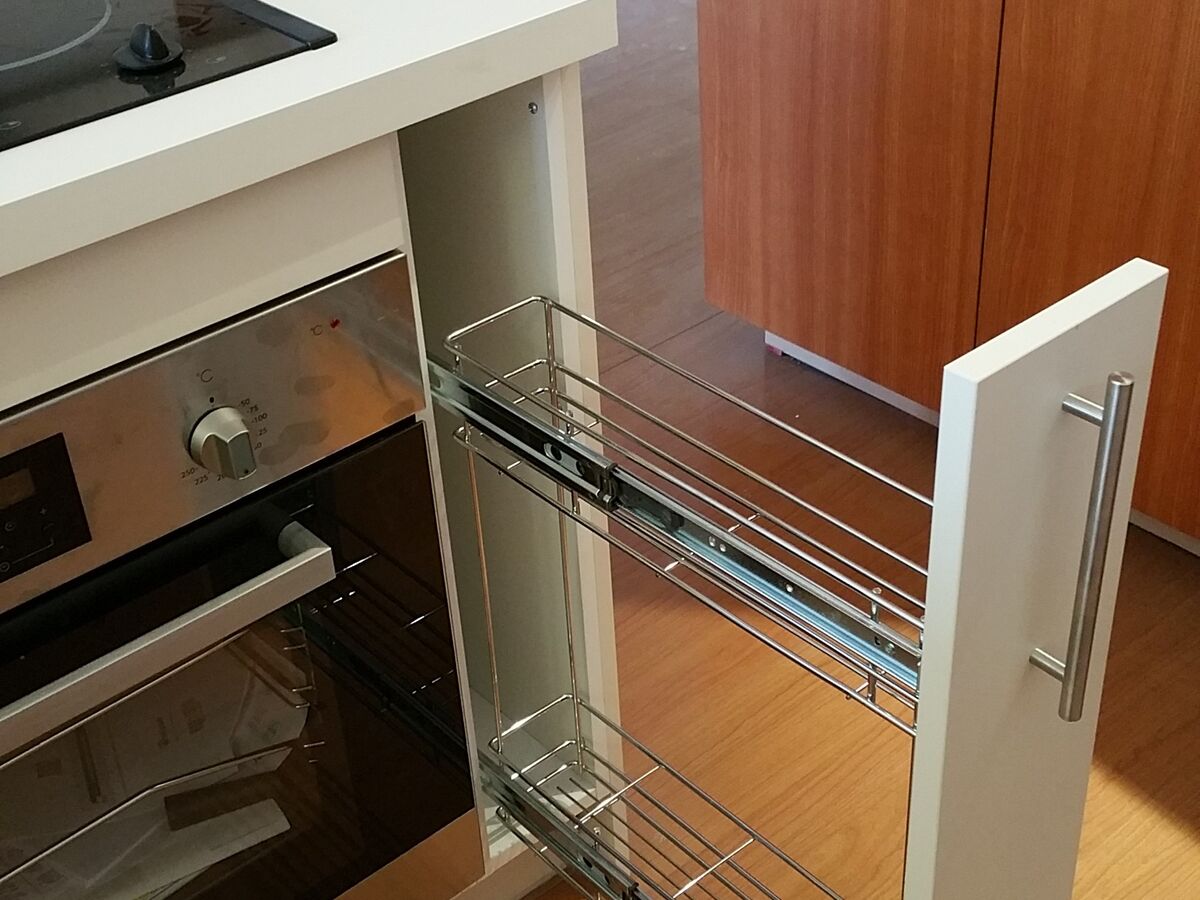 Cuisine avant-après sur mesure Vega Prem'S Blanc