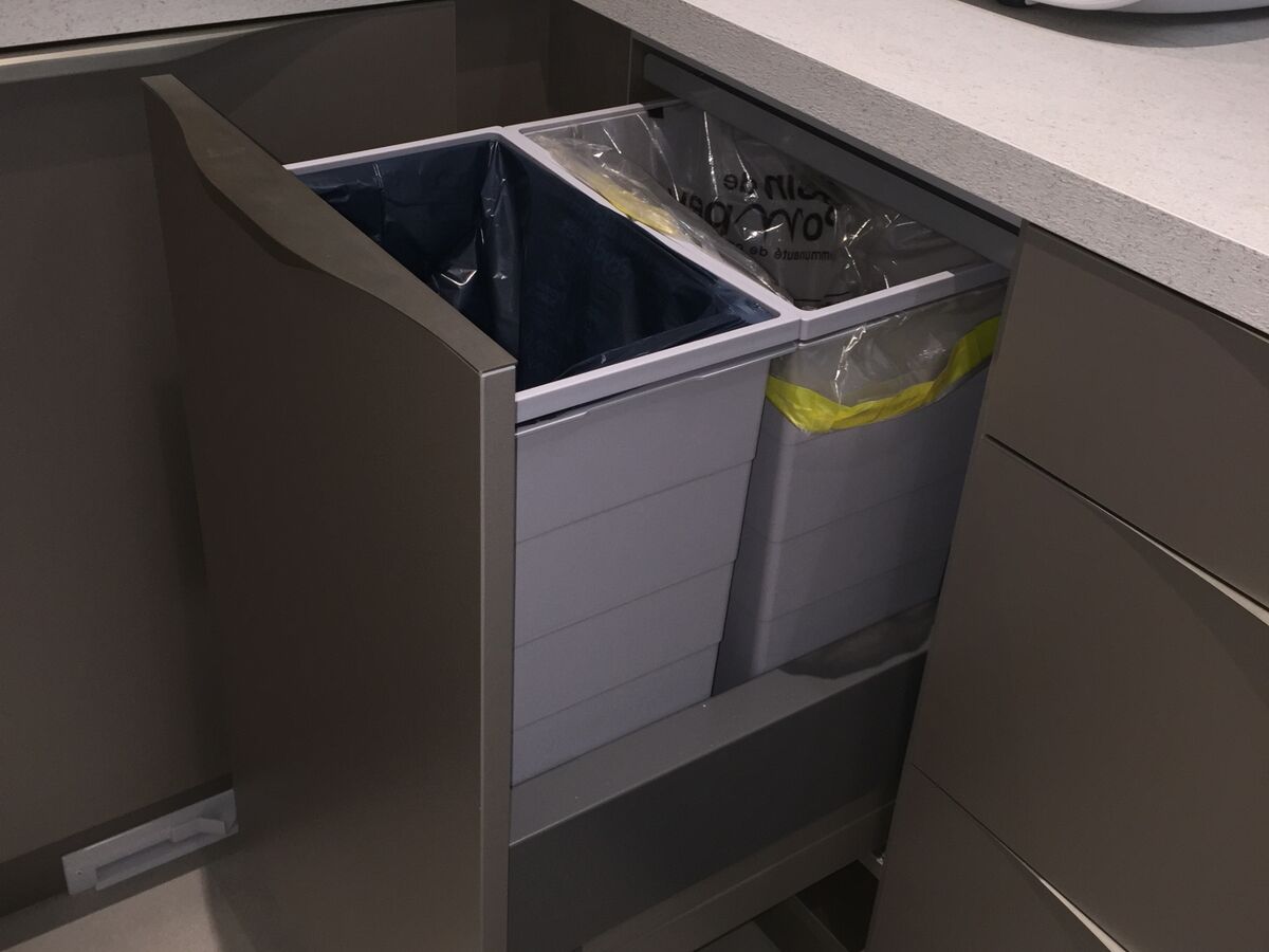 Cuisine avant-après sur mesure Trend + Quartz métal