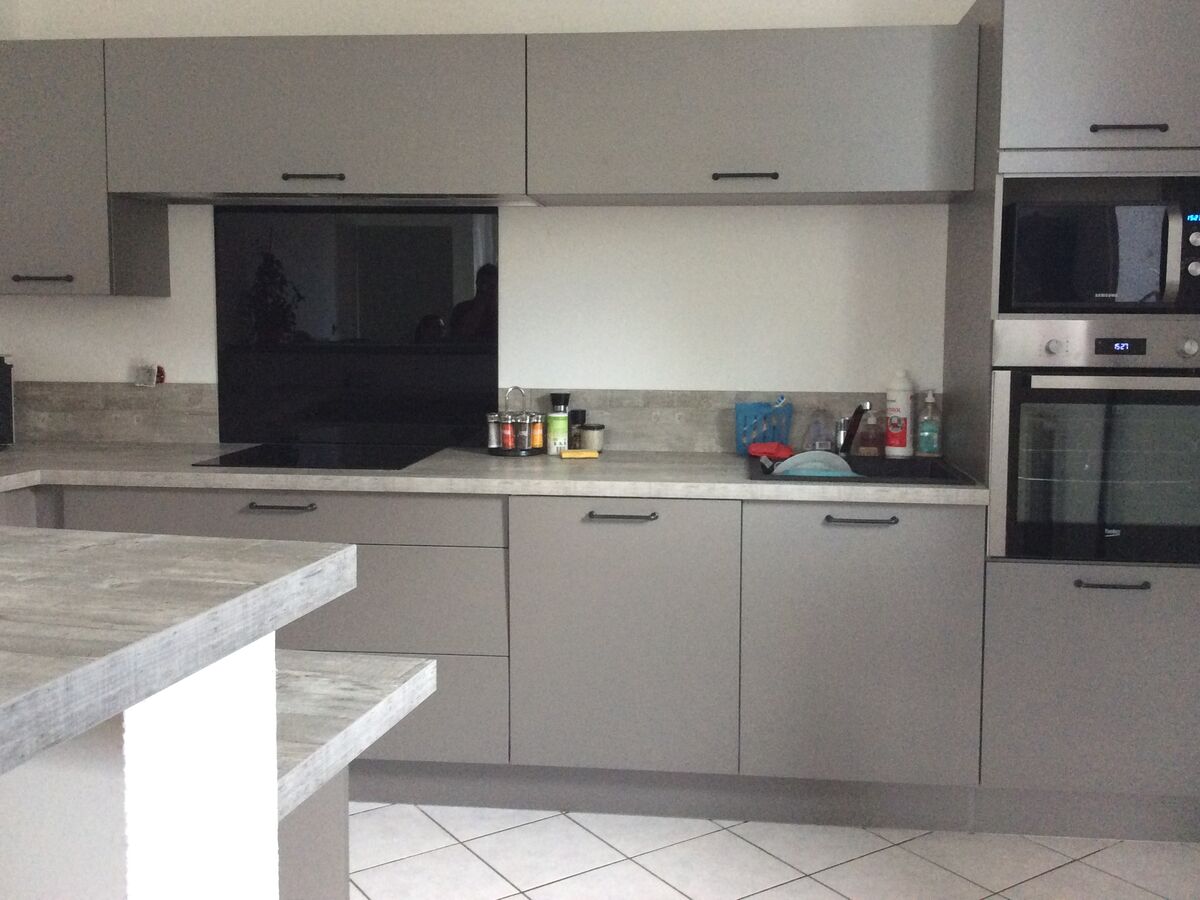 Cuisine équipée sur mesure Trend Gris Minéral