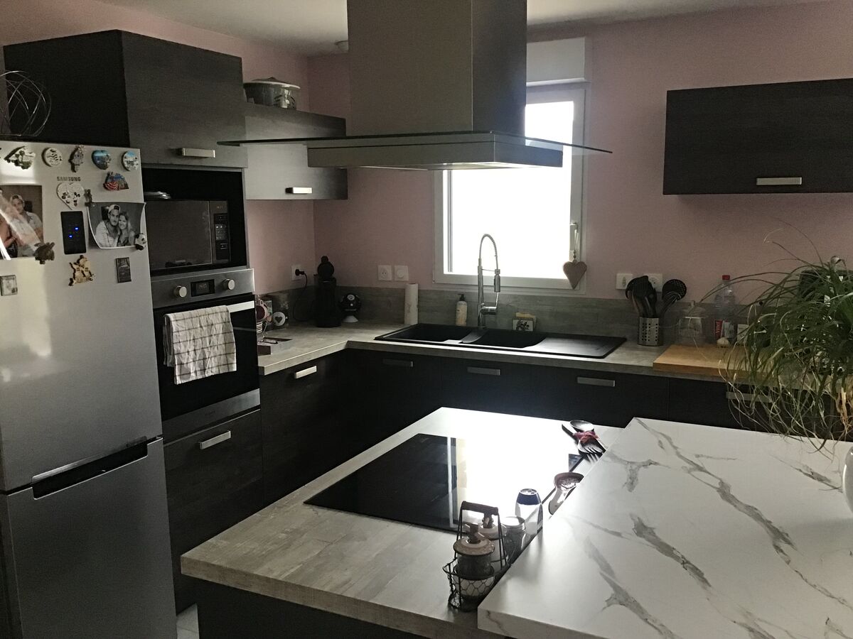 Rénovation cuisine équipée sur mesure Trend Woody Dark