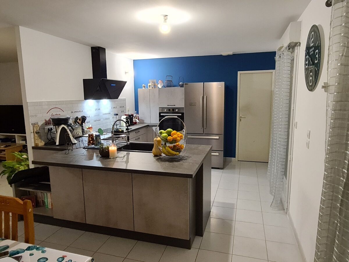 Rénovation cuisine équipée sur mesure Trend Béton Clair