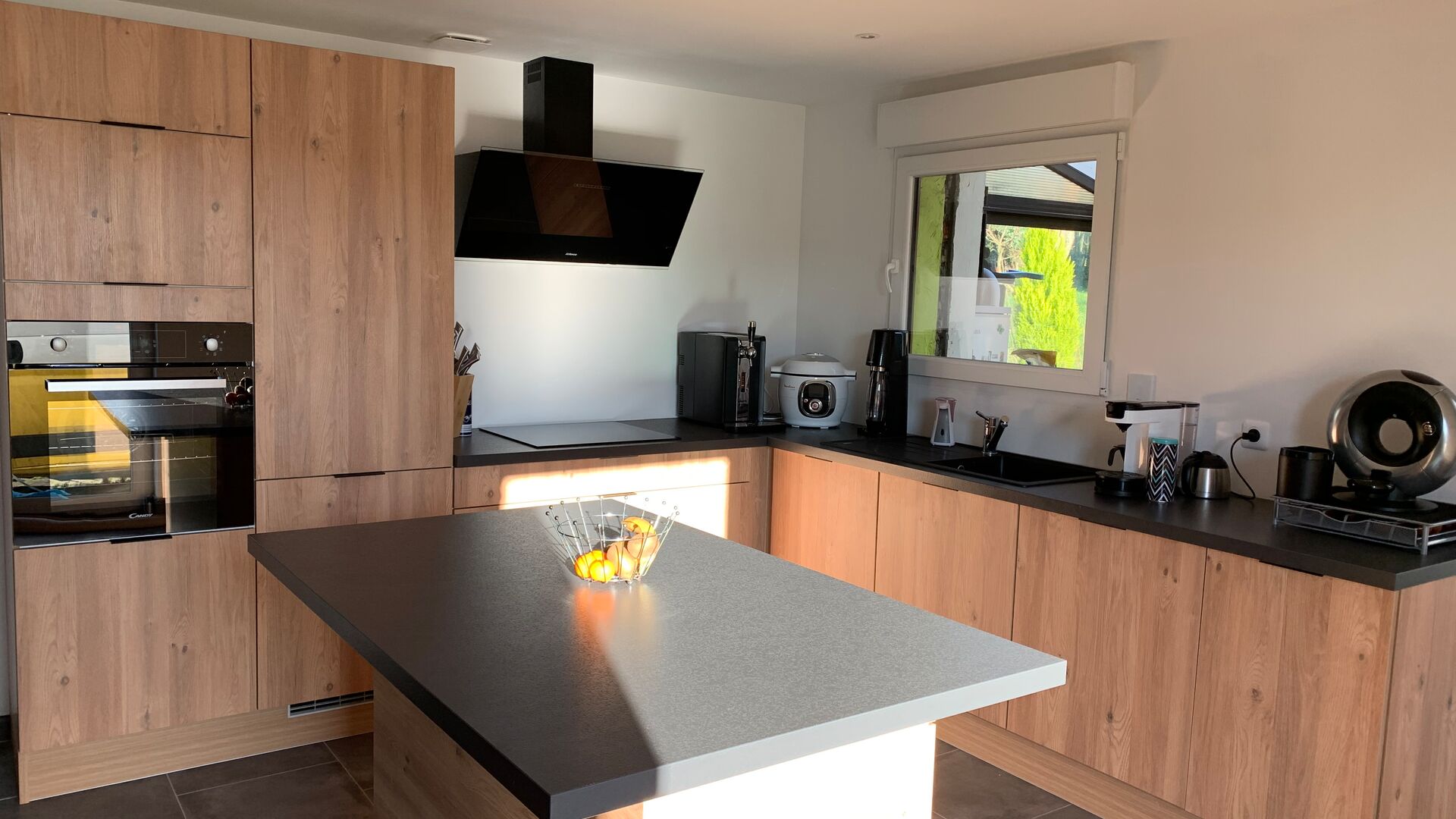 Cuisine équipée sur mesure VEGA Chêne Honey