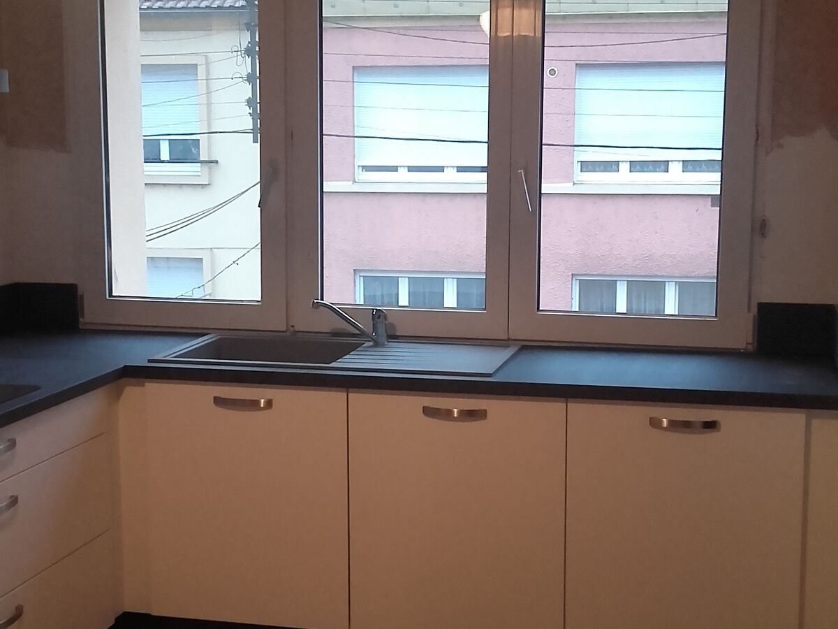 Rénovation cuisine sur mesure Vega Prem'S Blanc