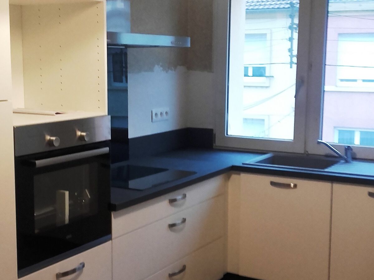 Cuisine avant-après sur mesure Vega Prem'S Blanc