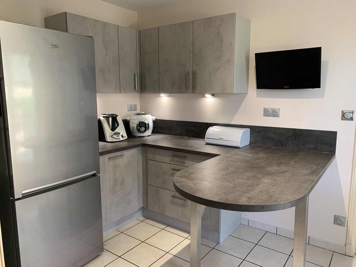 Cuisine avant-après sur mesure Trend Béton Clair