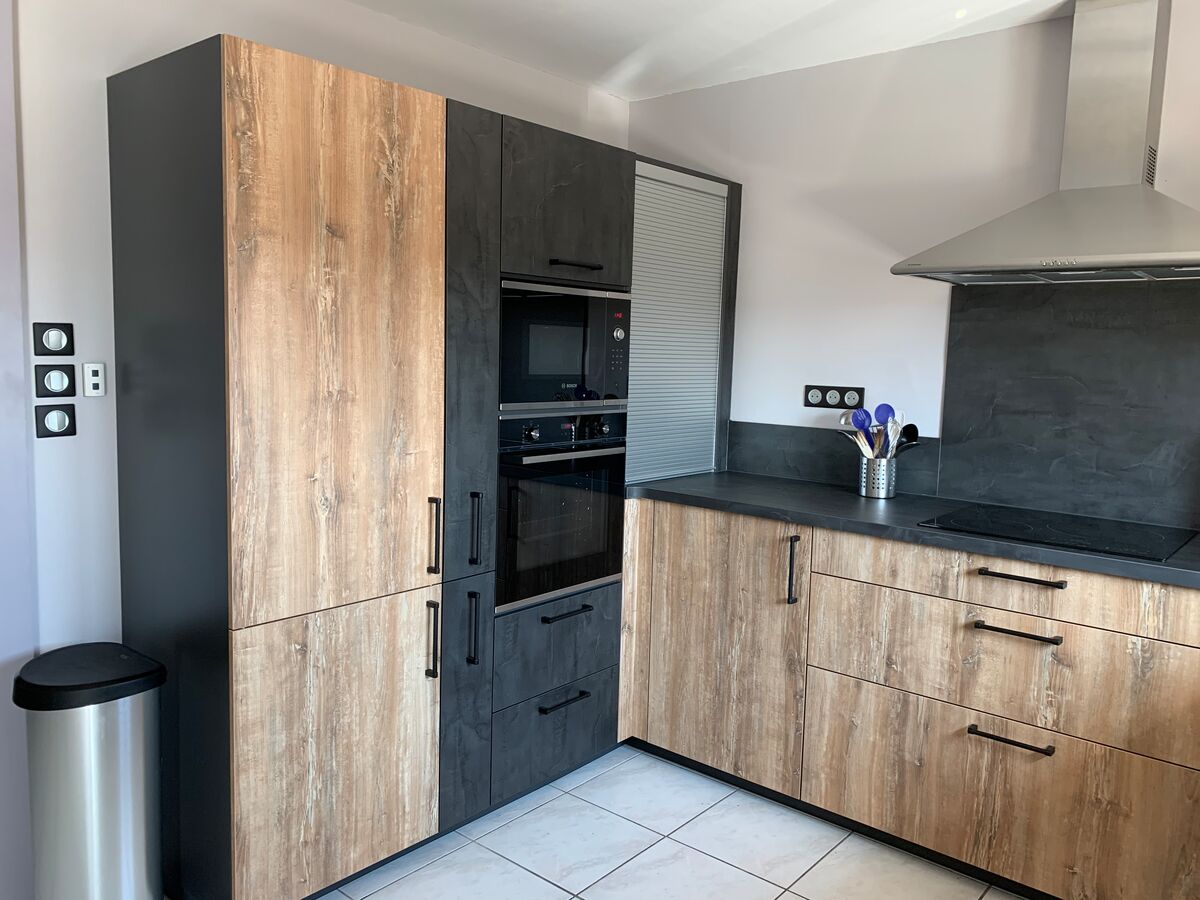 Rénovation cuisine équipée sur mesure Trend Dark Fusion