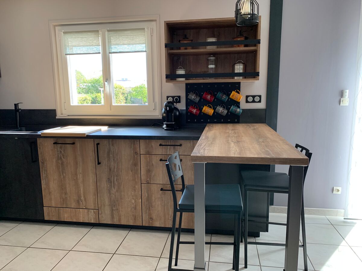 Cuisine avant-après sur mesure Trend Dark Fusion