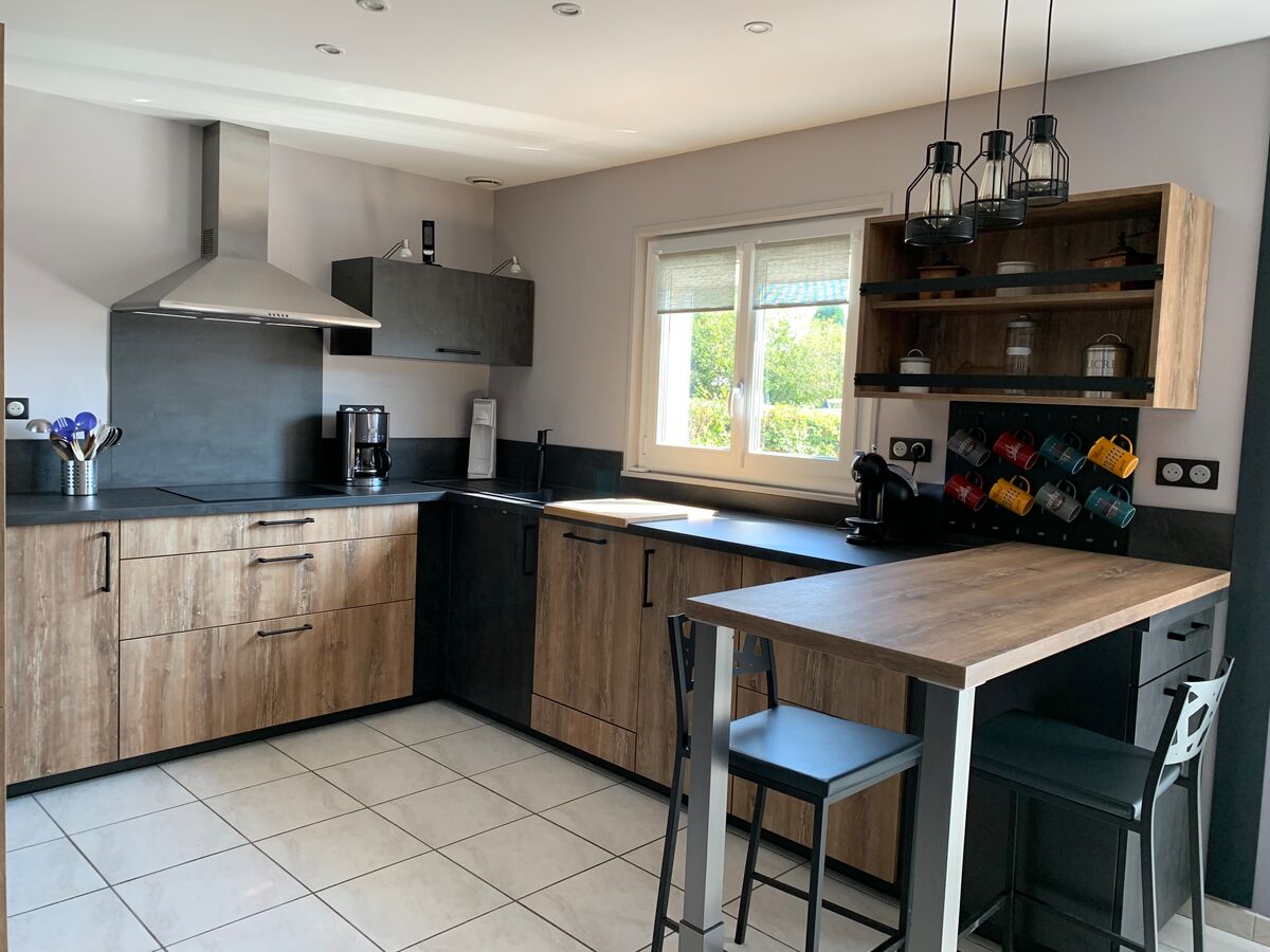 Cuisine avant-après sur mesure Trend Dark Fusion