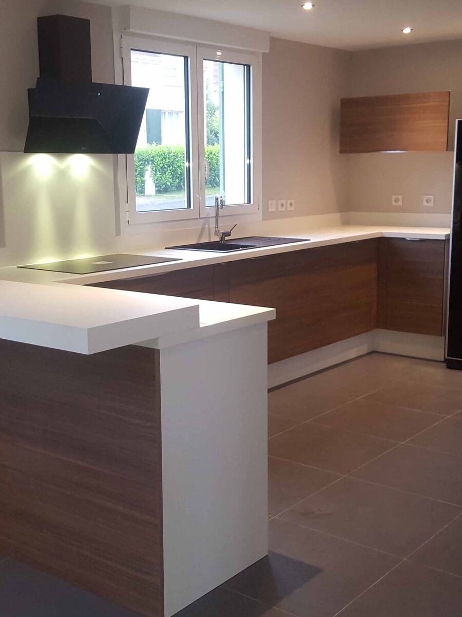 Cuisine équipée sur mesure Label Eucalyptus Brossé