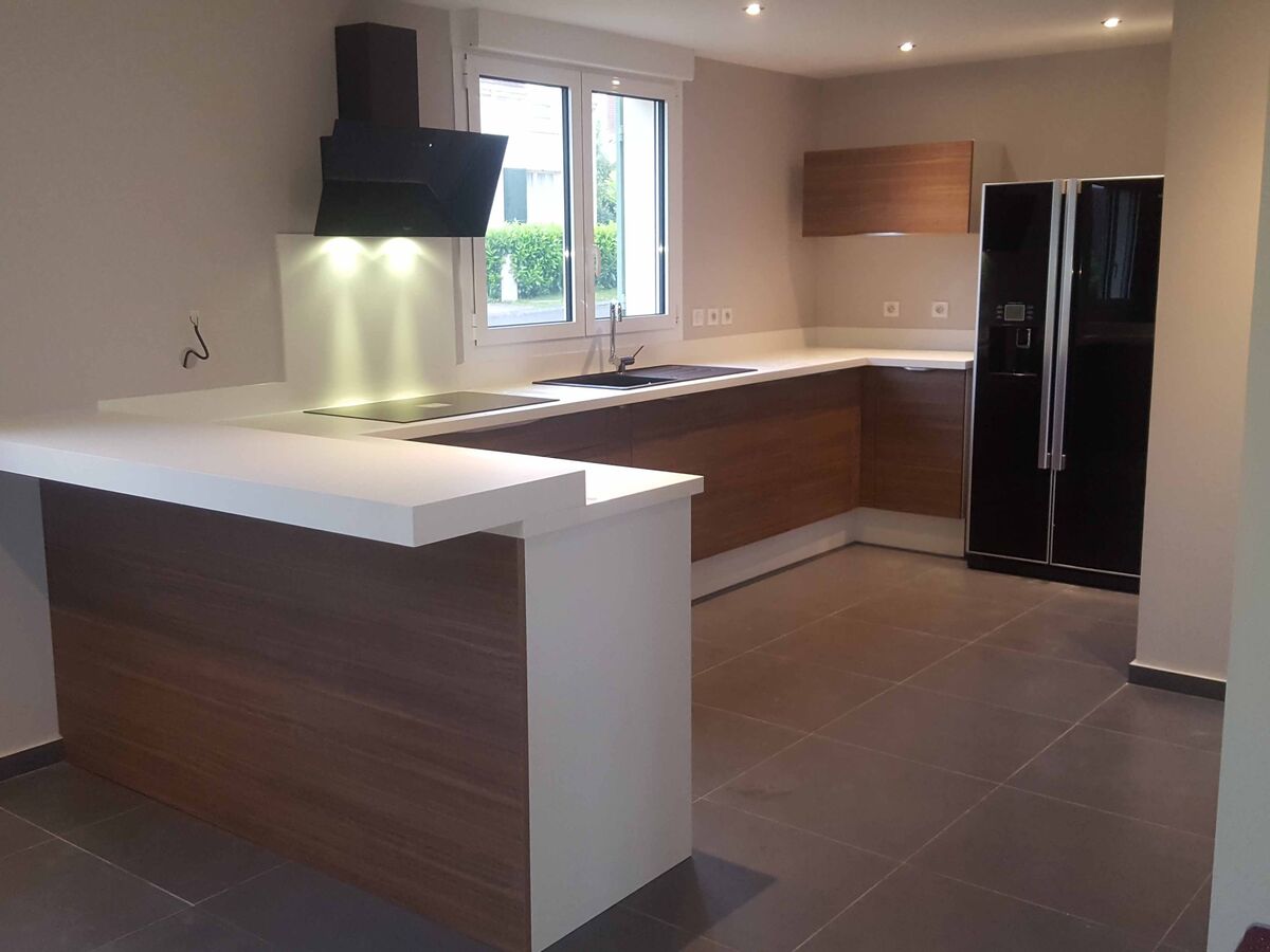 Cuisine équipée sur mesure Label Eucalyptus Brossé