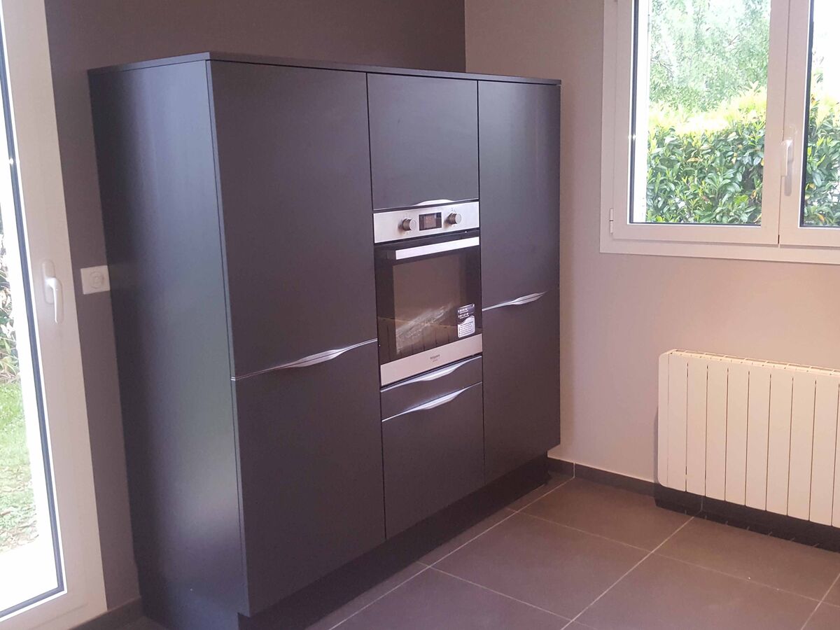 Rénovation cuisine sur mesure Label Eucalyptus Brossé