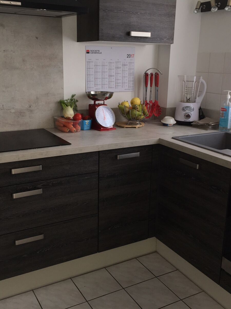 Cuisine équipée sur mesure Vega + Woody dark