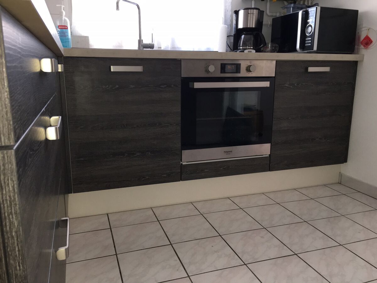 Rénovation cuisine sur mesure Vega + Woody dark