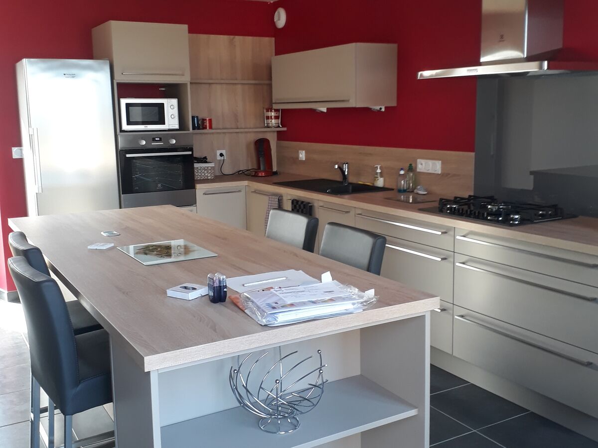 Cuisine avant-après sur mesure Trend + Gris minéral