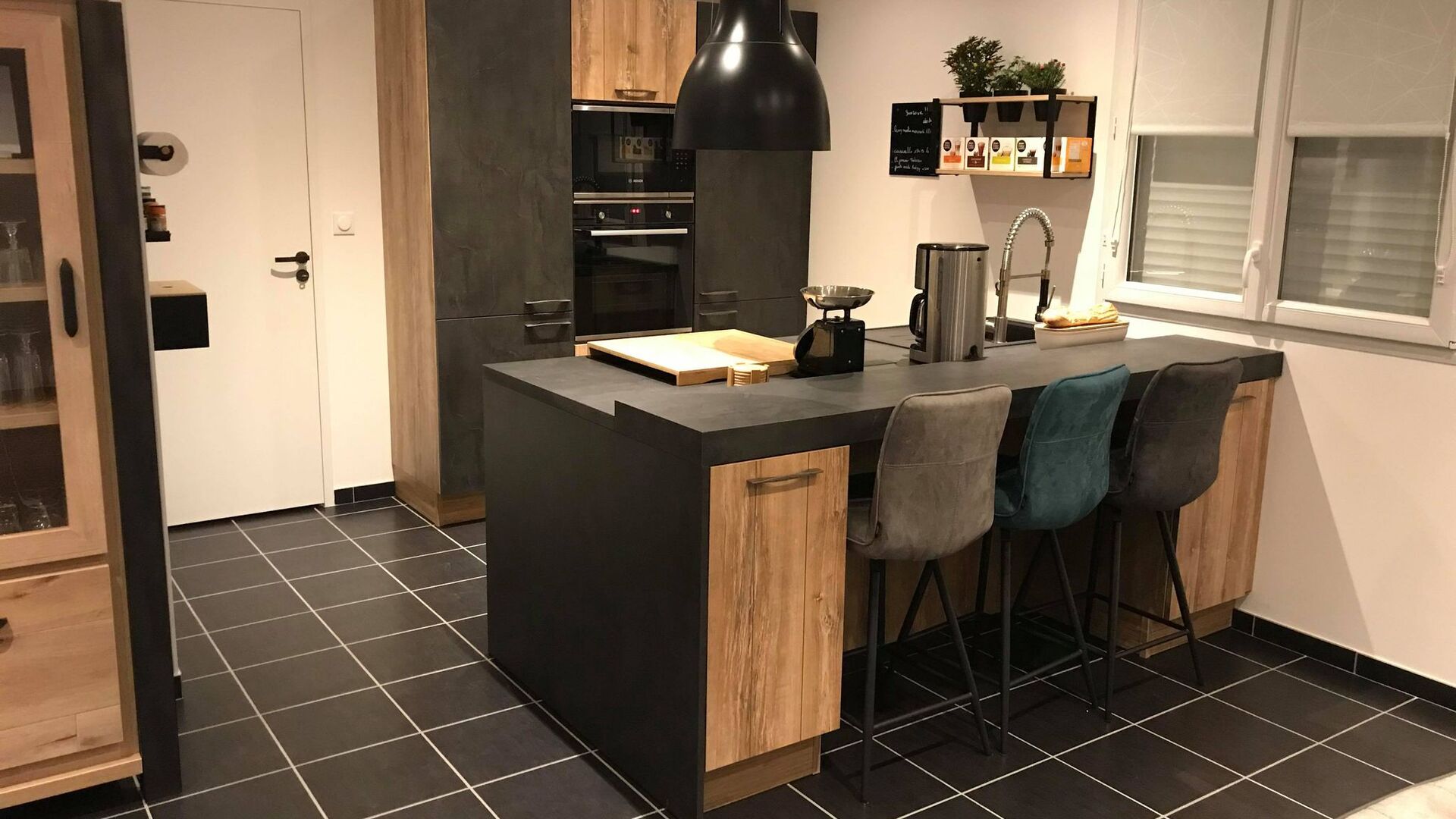 Cuisine équipée sur mesure Trend Edge Hipster Wood