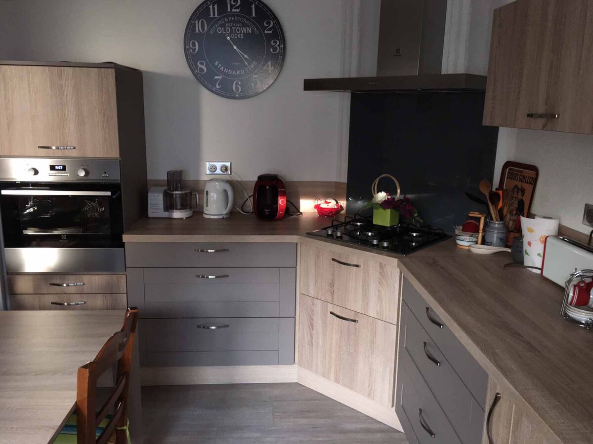 Cuisine équipée sur mesure Trend Cube Gris minéral