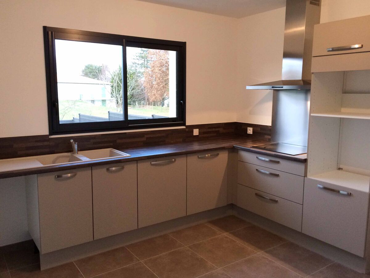 Cuisine équipée sur mesure Vega Prem'S Gris minéral