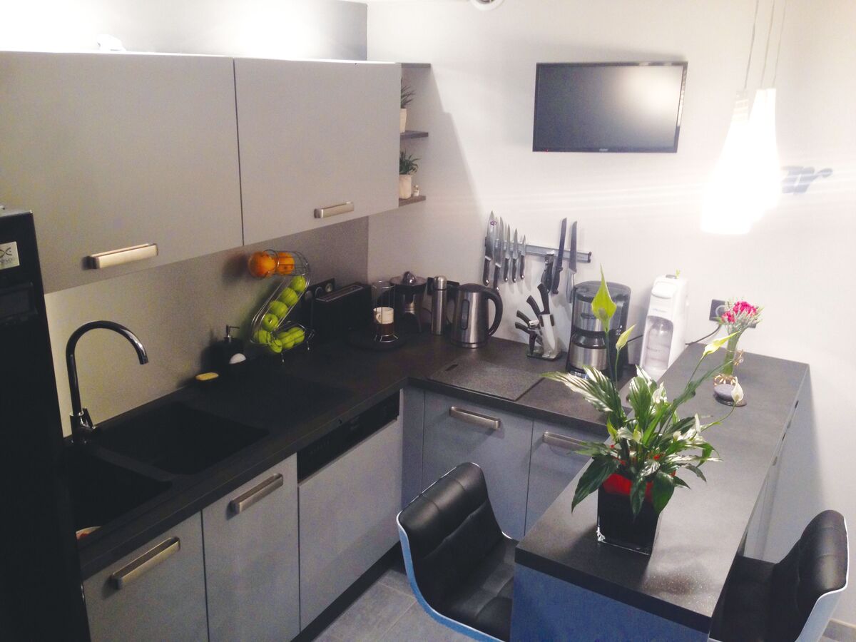 Cuisine équipée sur mesure Vega Prem'S Gris minéral