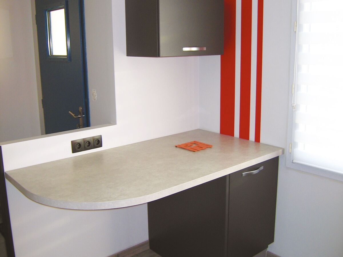 Rénovation cuisine sur mesure Vega Prem'S Ombre et Trend + Ombre soft