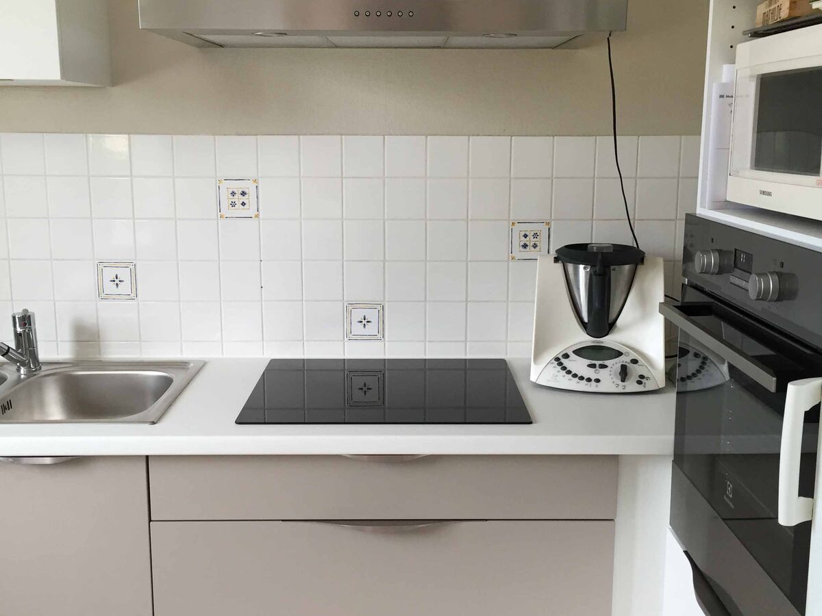 Cuisine avant-après sur mesure Vega Prem'S Taupe mat