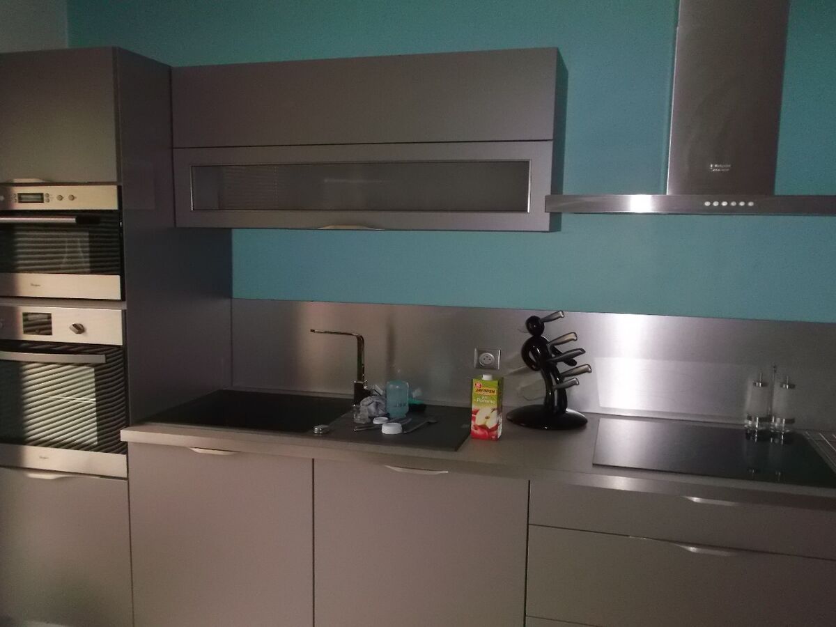 Cuisine avant-après sur mesure Trend + Gris minéral