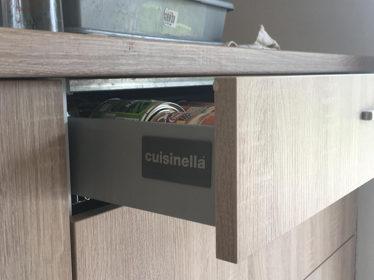 Cuisine avant-après sur mesure Vega Chêne Timber