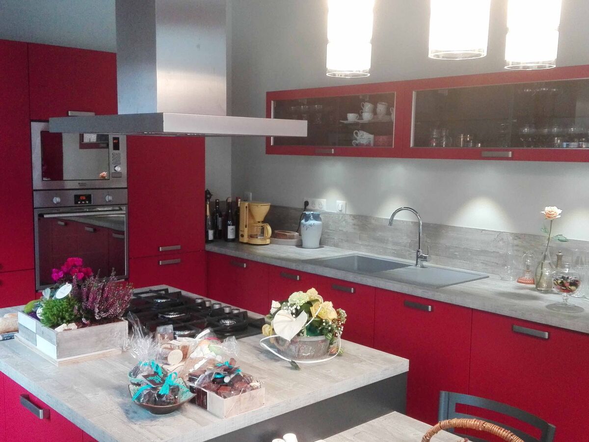 Rénovation cuisine sur mesure Vega + Cranberry