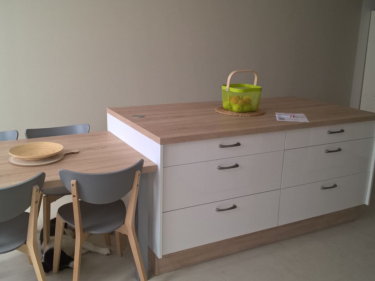 Rénovation cuisine sur mesure Light Blanc brillant