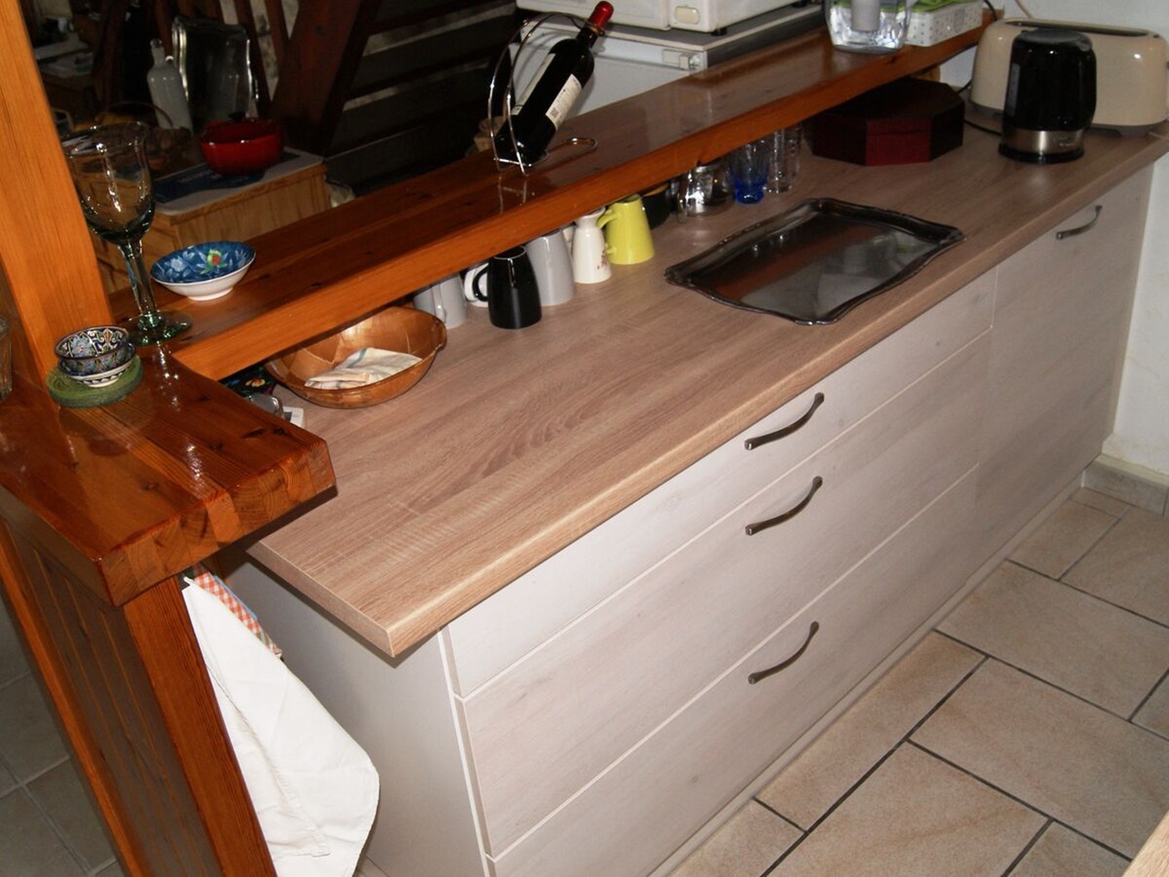 Rénovation cuisine sur mesure Vega + Artic wood