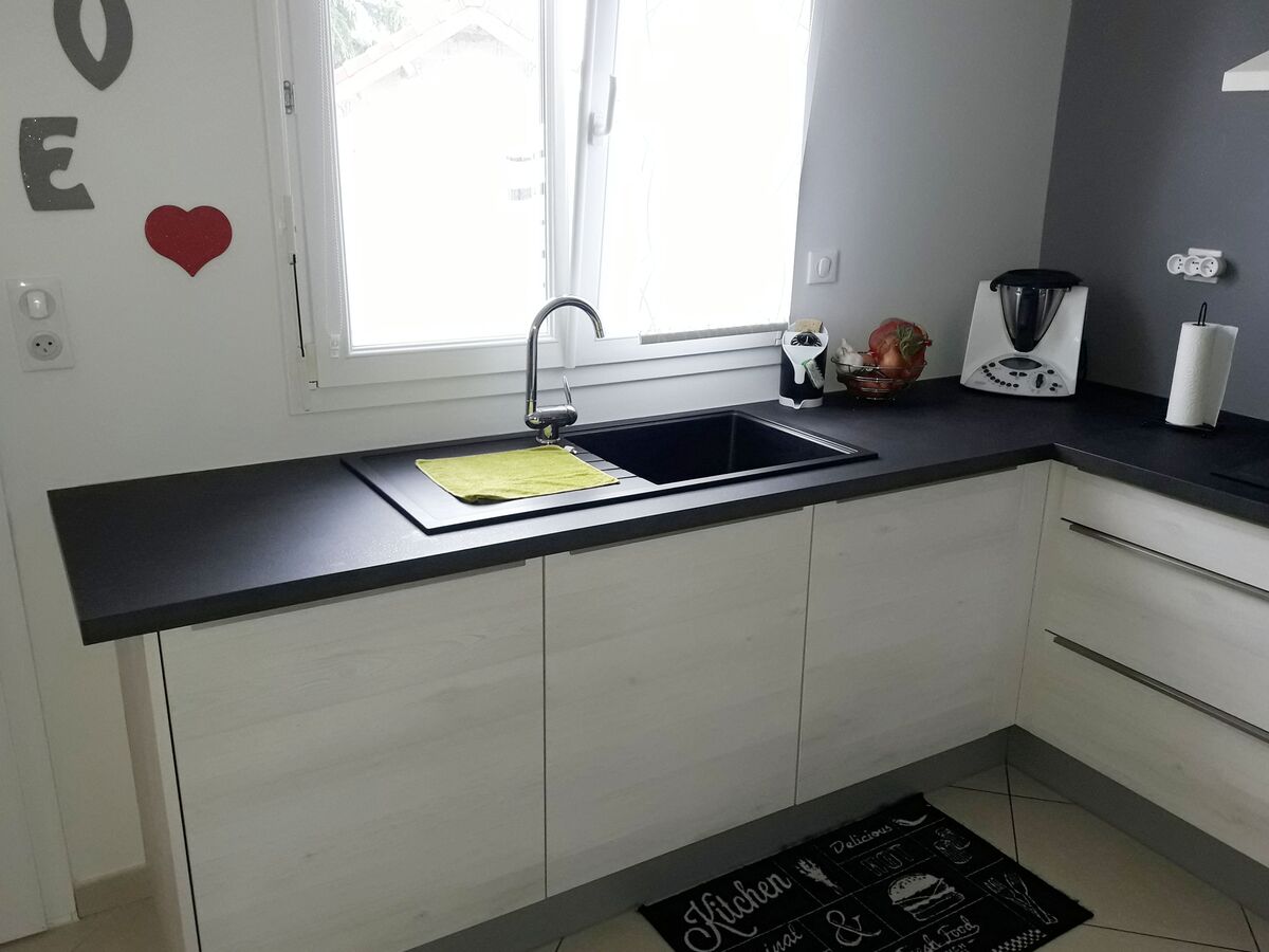 Cuisine avant-après sur mesure Vega Artic Wood