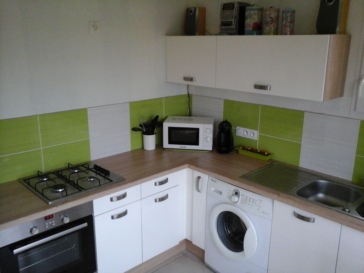 Cuisine équipée sur mesure Petilla Blanc brillant