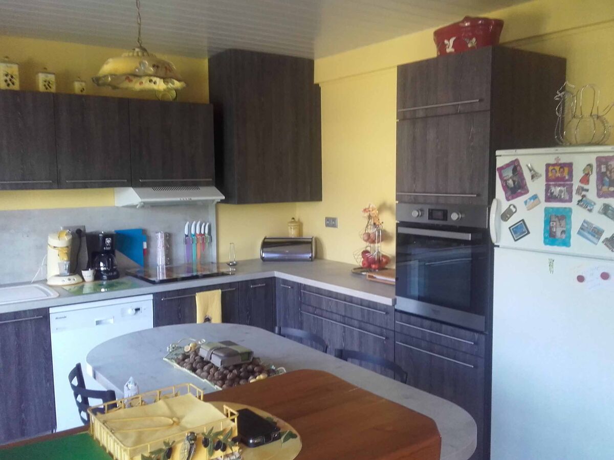 Cuisine avant-après sur mesure Trend + Woody Dark