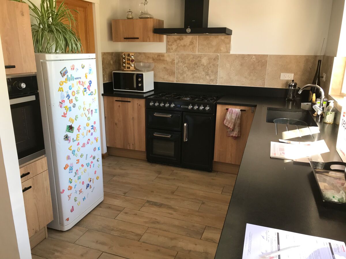 Rénovation cuisine équipée sur mesure Trend Chêne Honey