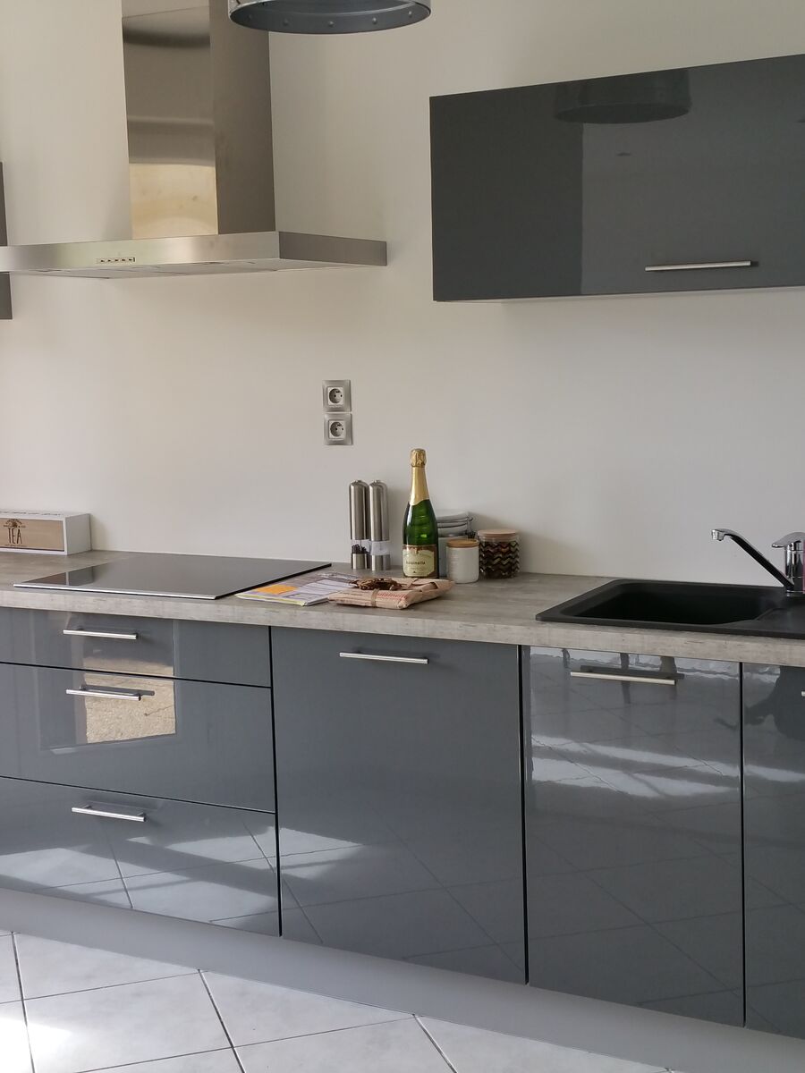 Cuisine équipée sur mesure Trend + Gris minéral